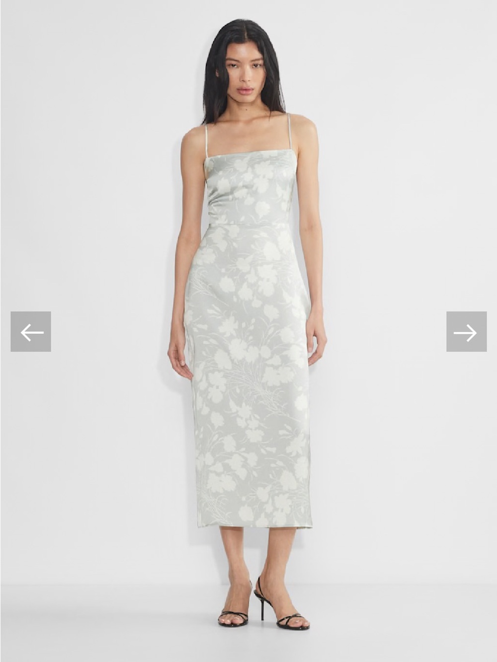 Aritzia Wilfred Madelyn Satin Dress - Size 6